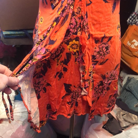 Beautiful FREE PEOPLE Summer Dress Size Medium - Picture 8 of 17